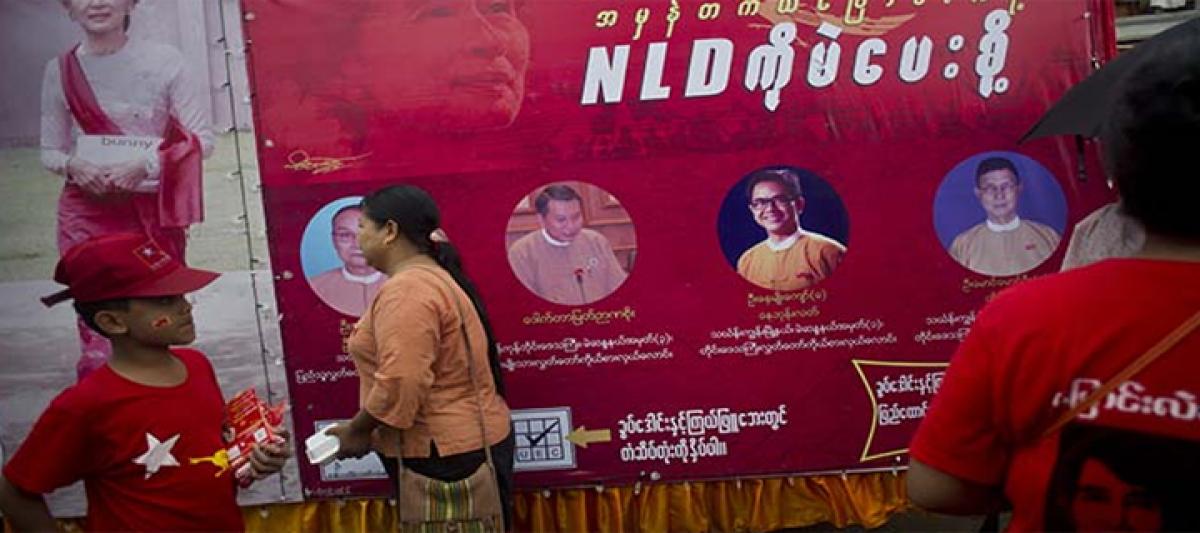 Aung San Suu Kyi Takes Election Bid to Myanmars Strife-Torn Rakhine